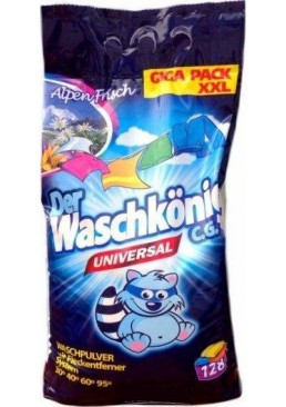 Пральний порошок Waschkonig Universal, 9.8 кг (128 прань)